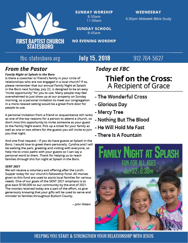 fbcboro's tweet image. Take a look at what's happening at #fbcboro this week.
Don't forget about worship this Sunday at 8:30 &amp;amp; 11:00am.