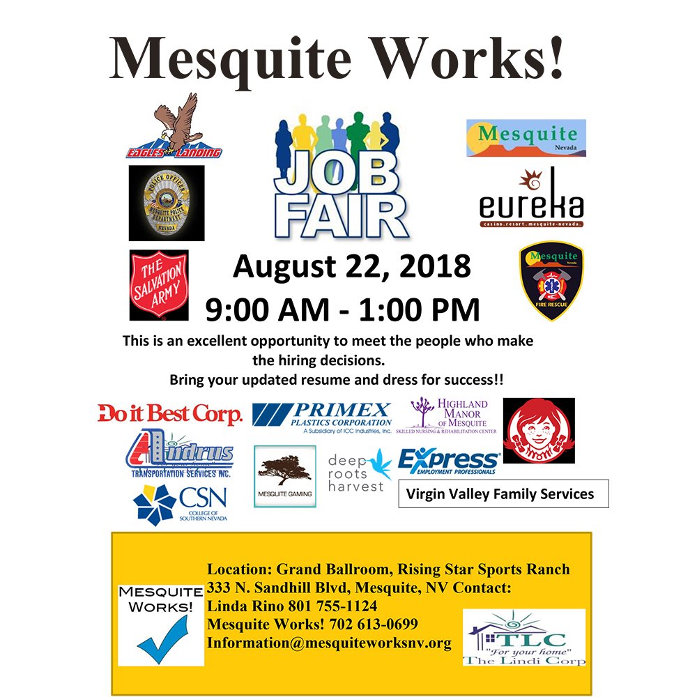 ViewOnMagazine's tweet image. Are you a business looking to hire? Or maybe you happen to be looking for a job. Mesquite Works! will be hosting a job fair Aug 22. If you are a business, please call as soon as possible to save table space. If you are looking for a new job, we will see you the 22nd!