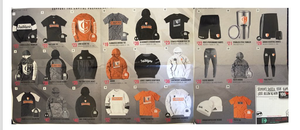 Help us help our school! #FundraisingFriday #needcprepgear  order at  shop.fancloth.com/06103/404583