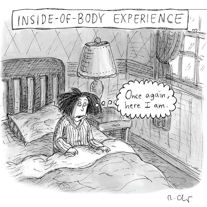 Roz Chast #embodiedcognition   #arefriendselectric