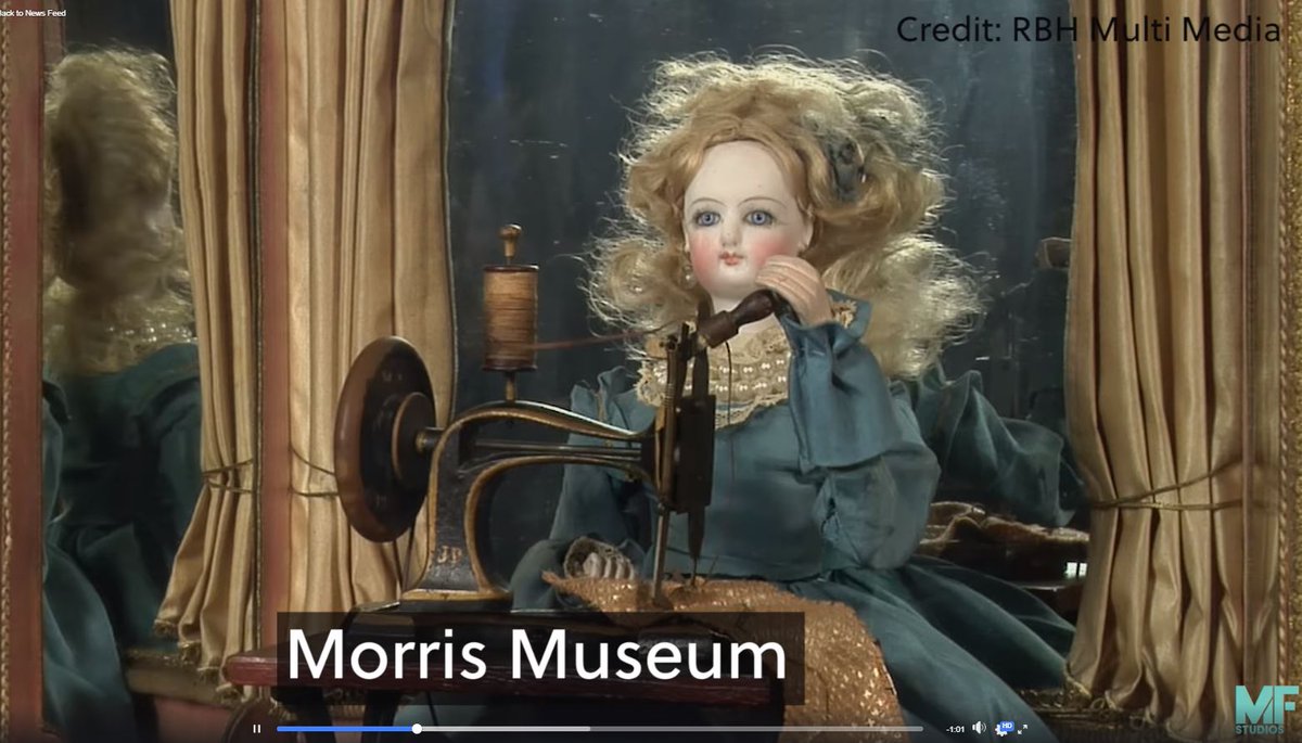 MorrisMuseumNJ's tweet photo. Check out our #GuinnessCollection in this video by the team @mental_floss. You will be amazed by the 19th century mechanical musical instruments and #automata. Come see them in person! https://t.co/MhE5rLbDJR https://t.co/uagEXO3AEw