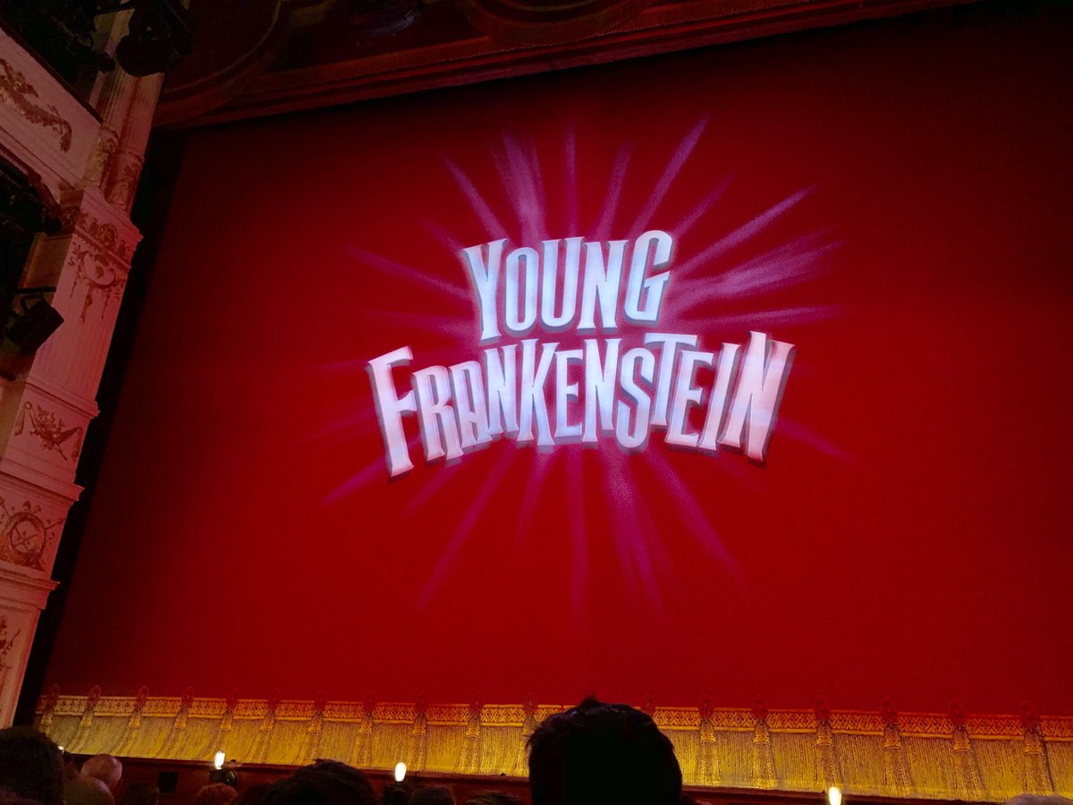 JohnTrembler's tweet photo. We saw Young Frankenstein in London tonight! It was brilliant, hilarious and the sets, special effects and cast were all jaw dropping! Thank you @MelBrooks and @Kevin_Salter for bringing this production to life!! @youngfrankldn https://t.co/nvL5AjHbzj