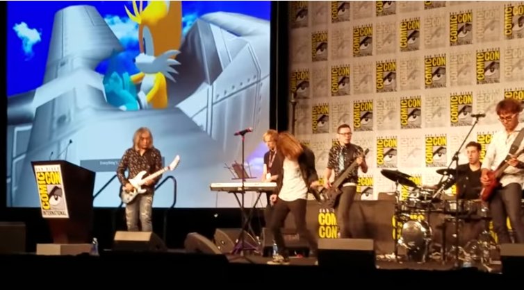 TrevZed's tweet image. Y'know what was underated as hell? Sounds of Sonic from #SDCC2017 It had a live version of Studiopolis, and a bunch of great Sonic vocal covers by Dave Ross. I love that dude's voice. youtube.com/watch?v=H0pNUc…