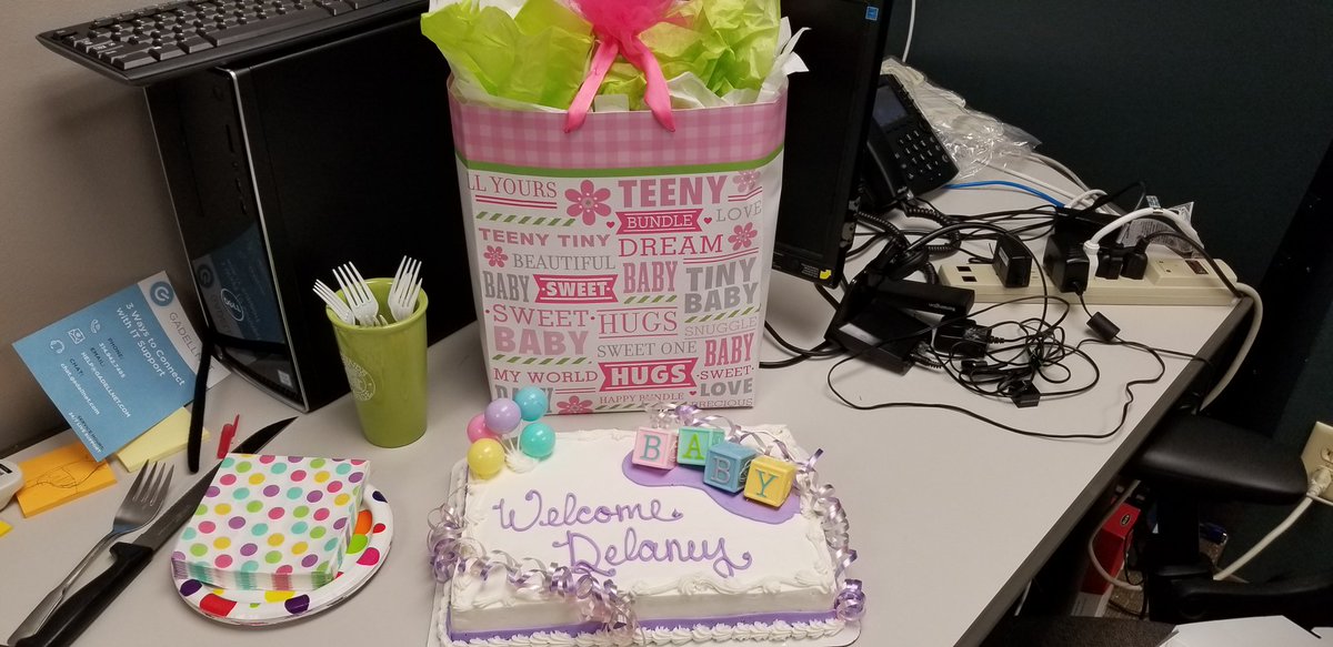 mirasmart's tweet image. We work hard at Mira, but today we got to celebrate with Project Manager James Gentry as he prepares to welcome his first child! Congrats James!