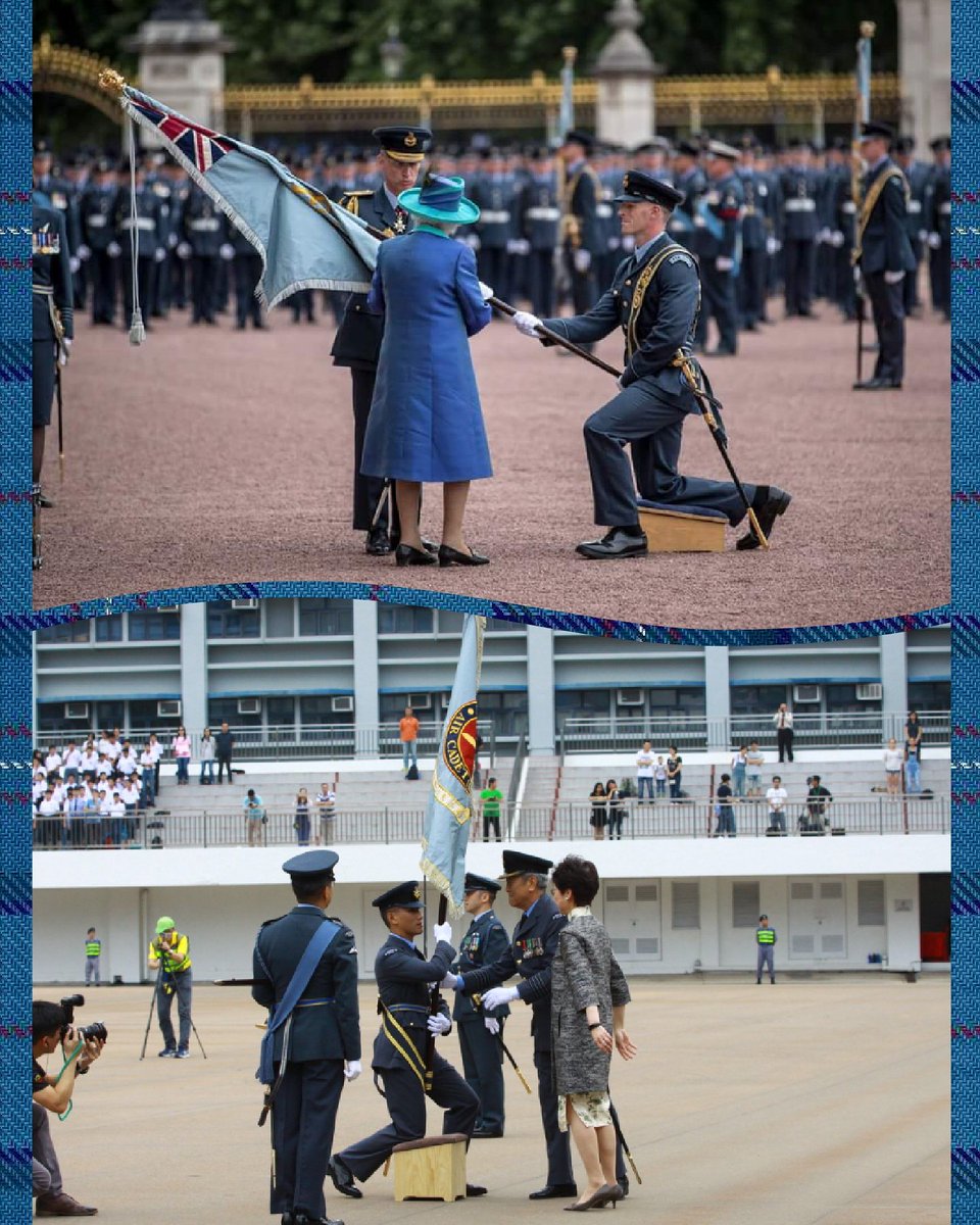Difference time, place and people, but same tradition and protocol.
#RAF100 #AIRCADETS #HKACC #csqn #samelineofblood