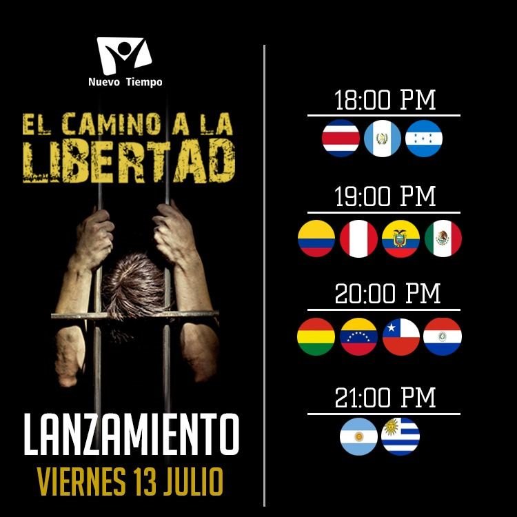 En 30 min. #CaminoAlaLibertad #OfrendaAnualNT Vea en Movistar Canal 571 - FB Nuevo Tiempo Perú. Imperdible!