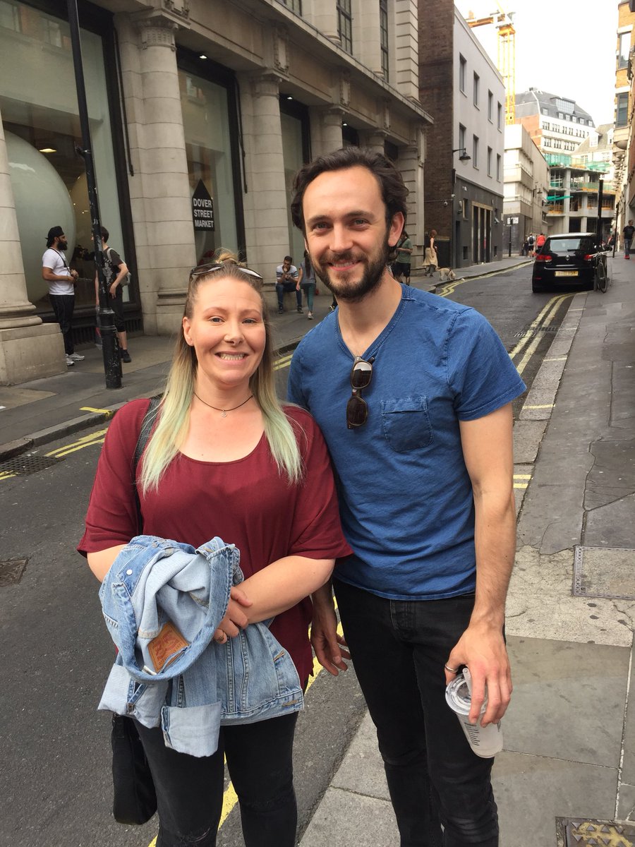 CraigO79's tweet image. We met @gblagden in #byronburger in the haymarket London a couple of weeks ago. My wife spotted him as soon as he came in to the restaurant and recognised ‘Athelstan’. Lovely bloke, and was happy to have a photo. #Vikings #athelstan.