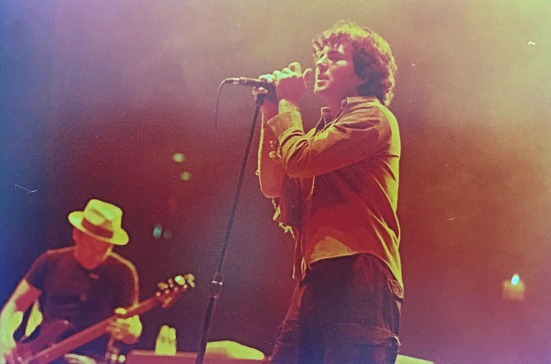 ArenasStadiums's tweet photo. .@PearlJam played at #ReunionArena in #Dallas on July 5, 1998. https://t.co/20AFHtHrKQ