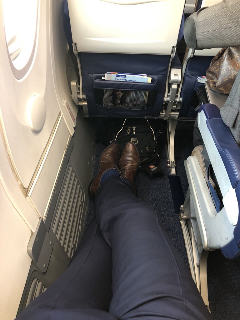 Great way to wrap up #BKDLC18 with extra legroom.  Great job everyone at <a href="/BKDLLP/">Forvis</a> on hosting and presenting a great leadership conference!