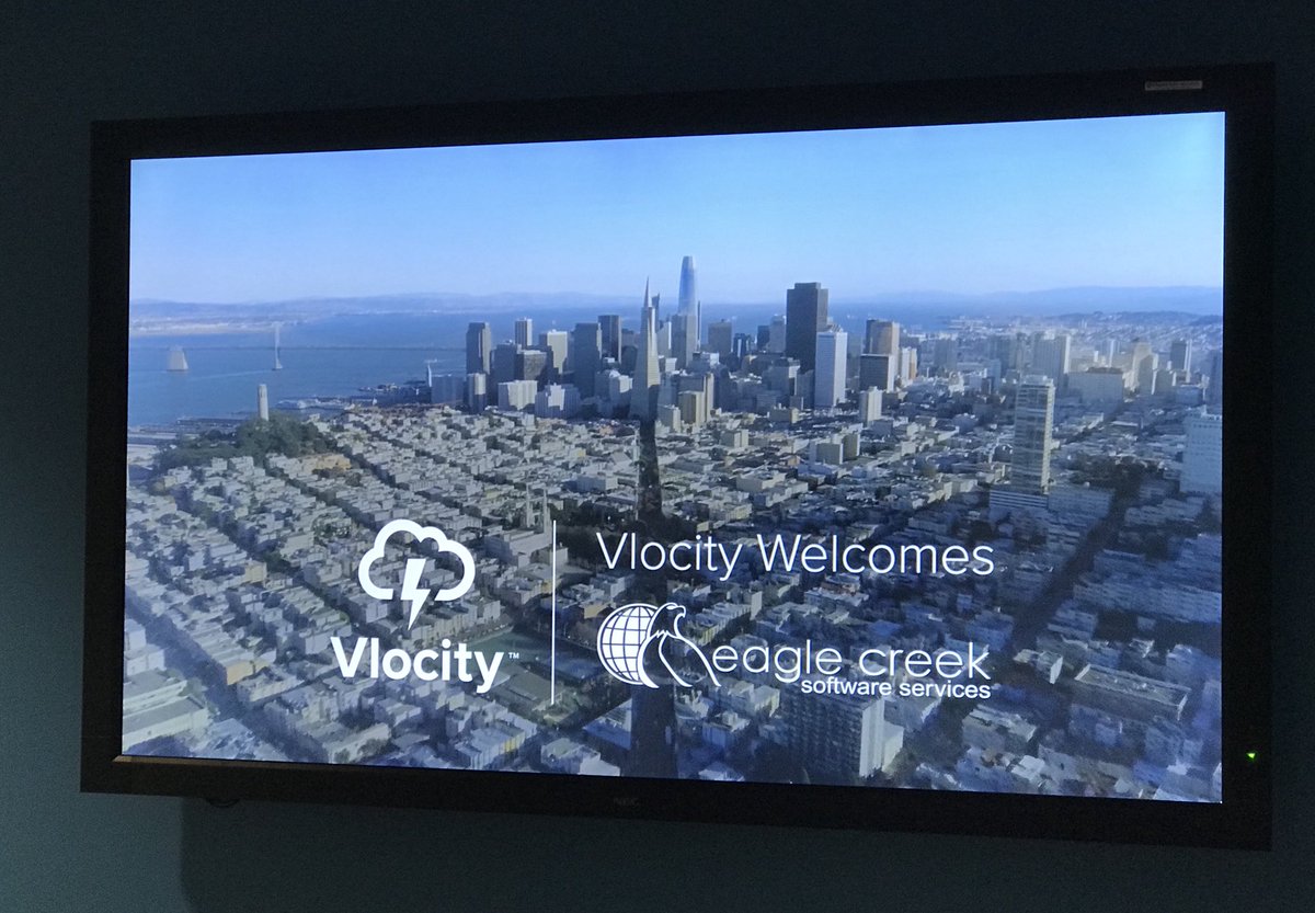 It’s so nice to feel welcome! Thx @vlocity
