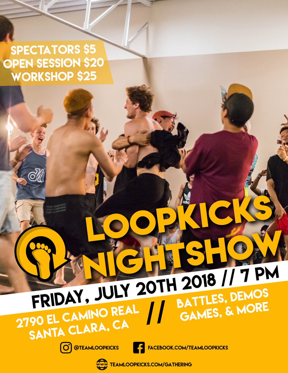 LIKE &amp; RT! OUR 15TH ANNUAL NIGHTSHOW IS NEXT FRIDAY! #tricking #loopkicks