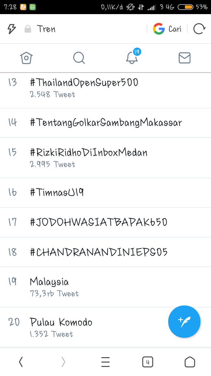 15 #RizkiRidhoDiInboxMedan