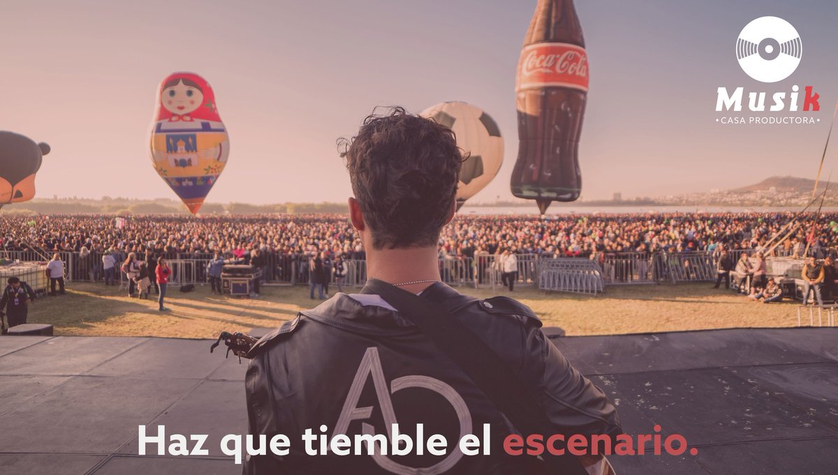 Imagina una gran multitud cantando alguna de tus canciones...
Cumple tus sueños con #CasaMusik.