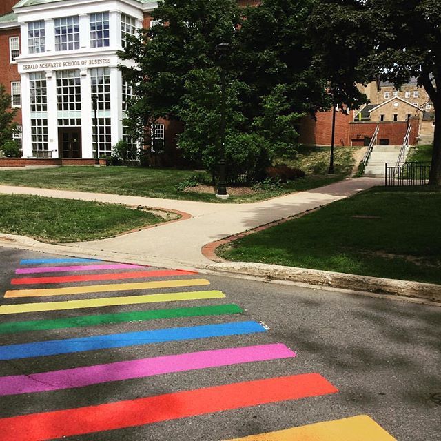 halifaxnoise's tweet photo. from @liveheist — A sign of pride on St.F.X campus in Antigonish!
.
.
#pride #stfx #crosswalk #antigonish #novascotia https://t.co/AEsrTdEw13 https://t.co/Tuv2pIjLzl