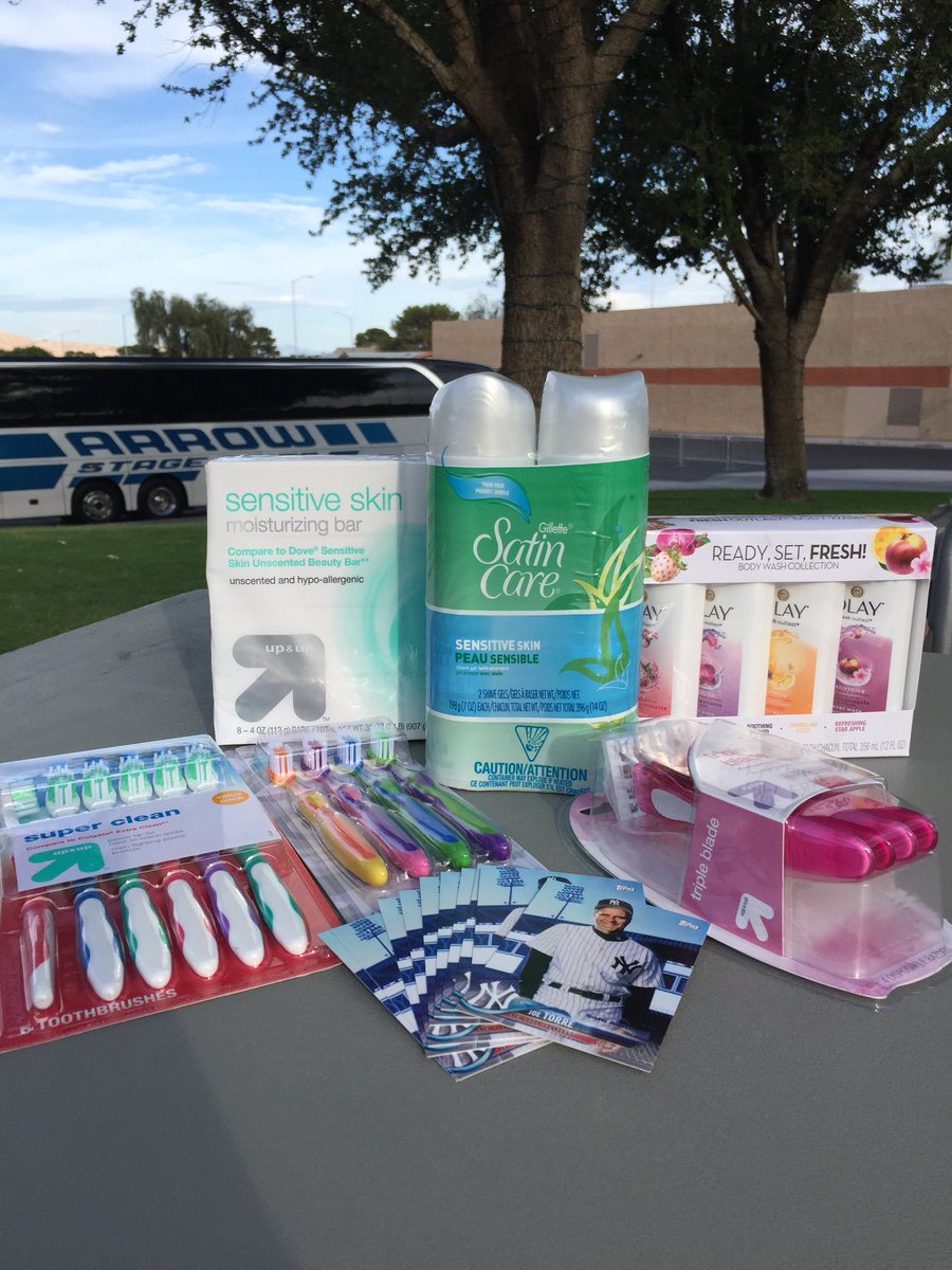AviatorsLV's tweet photo. Keep the donations coming! ⚾️♥️

Shout out to our fans and on-field favorites for donating to our Domestic Violence Awareness Donation Drive. https://t.co/u8rnWnifkU