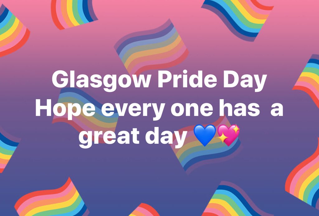 HAPPY PRIDE WEEKEND

 #prideglasgow 🌈 #Alchemy #glasgow
