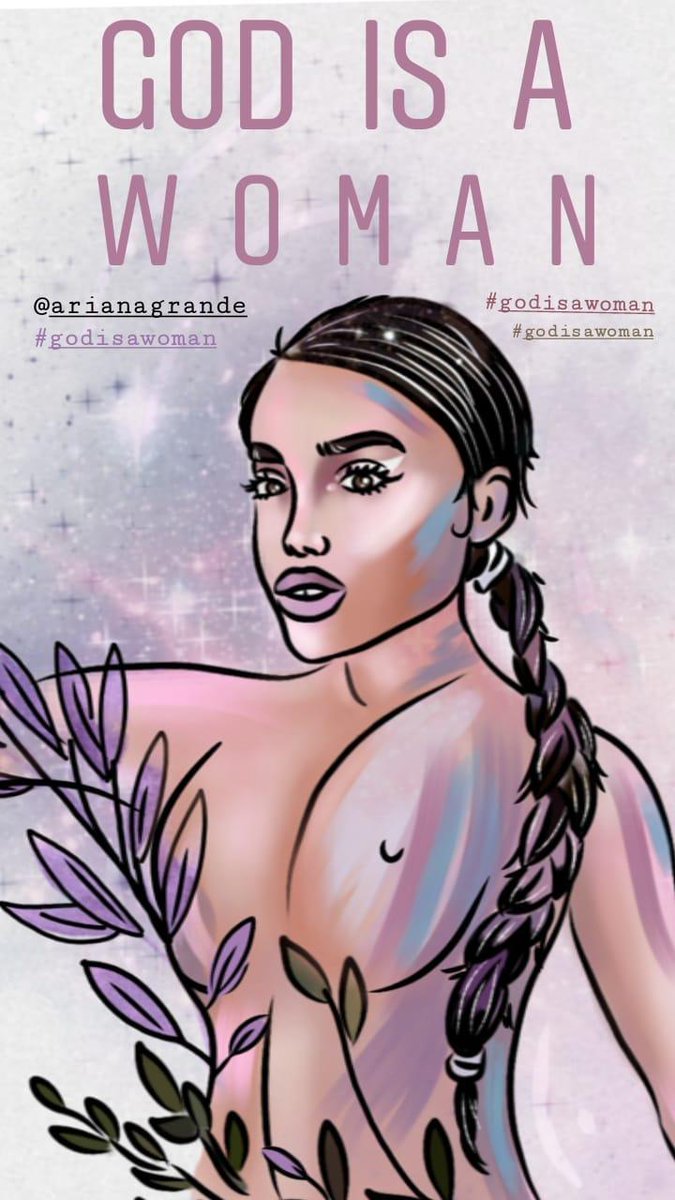 #GodIsAWoman #GODISAWOMANTonight #GodIsAWoman #ArianaGrande @ArianaGrande <a href="/sweetener/">♥︎</a> #GodIsAWoman AMAZING ARI.