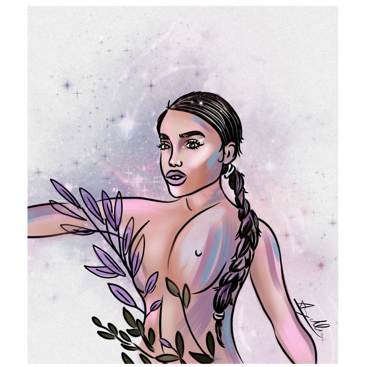 angelloart's tweet photo. #GodIsAWoman #GODISAWOMANTonight #GodIsAWoman #ArianaGrande @ArianaGrande @sweetener #GodIsAWoman AMAZING ARI. https://t.co/fzHCI5lKJx