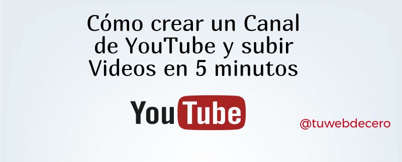 tuwebdecero's tweet photo. Cómo crear un canal de youtube y subir videos desde cero #youtube #seo #tuwebdecero https://t.co/gjtxfdRAnp https://t.co/RvsuxY9rKO