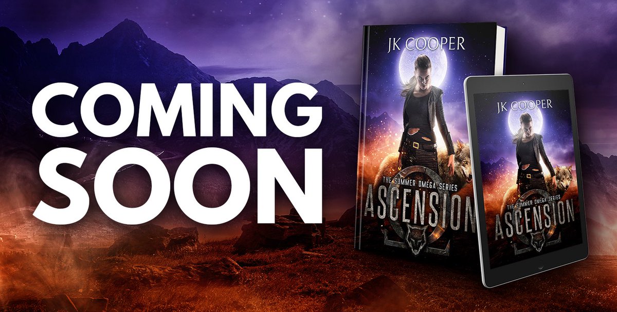 authorJKCooper's tweet photo. Soon. Very soon. #ascension #booktwo #SummerOmega https://t.co/AgDHwixRoi