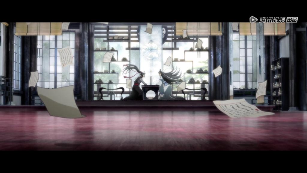 Starry0_0Night's tweet photo. ＃魔道祖师 Ep3, keep the animation like ep1and ep2. My angry boy Lanzhan. lol https://t.co/SXWxHxkELC