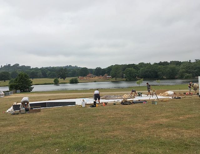 kgimson's tweet photo. Can’t believe this was the scene on Monday afternoon. Making a garden @belvoircastle for @rainbowshospice in 4.5 days. Quite a challenge. Well done team @davidgreavesdesign and planting team @greaveslibby, @soospector @gerrarm #BelvoirShow18 #anythingisp… https://t.co/knbICb0RJH https://t.co/9mNN5K2HTv