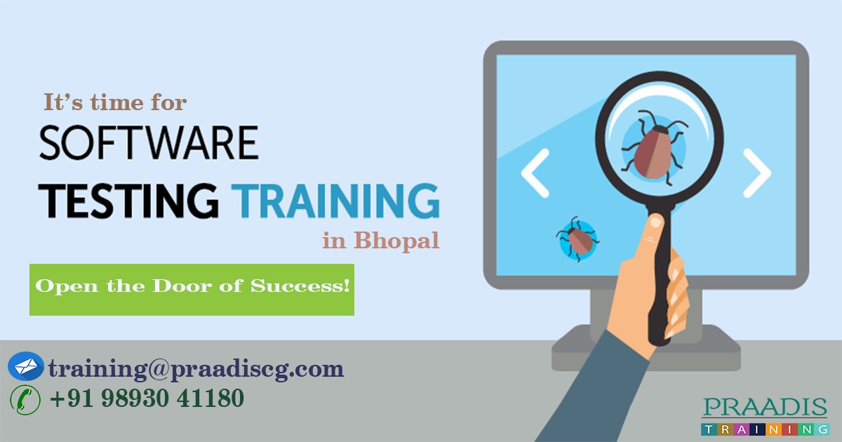 praadistraining's tweet image. Join our #SoftwareTestingTrainingInstitute in Bhopal and enhance your testing skills in just 2 months to build your career successfully.

Here, you will come to know about the different types of software testing methods. Call: +91 98930 41180 or visit: praadistraining.com/software-testi…