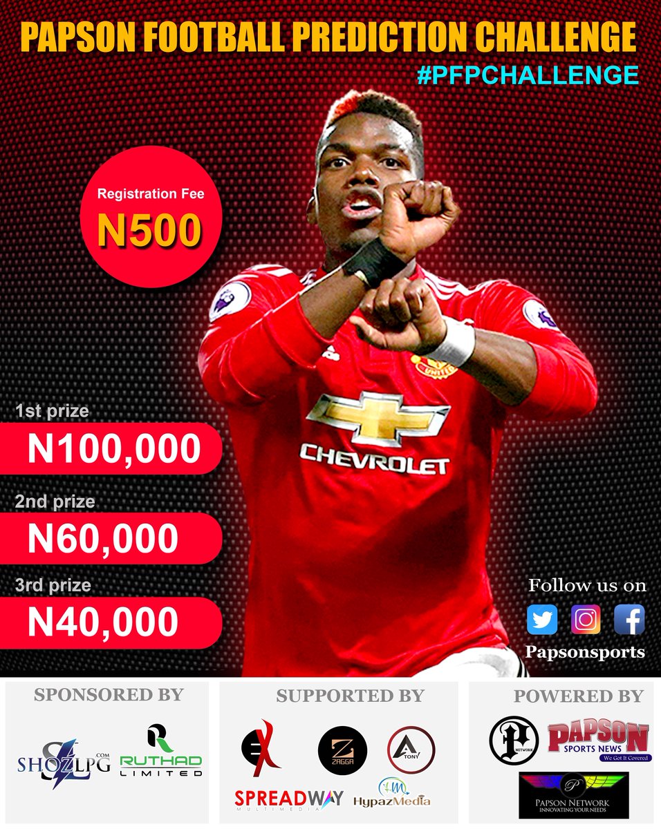 iampaparious's tweet image. #PFPChallenge Registration has begun 💃

The race to emerge the Ultimate Naija Football Predictor has begun with N200,000 in cash prizes

Registration link 👆 on my Bio

We are ready
The Challenge has begun
Question is Are you Game? 😉

#PFPChallenge