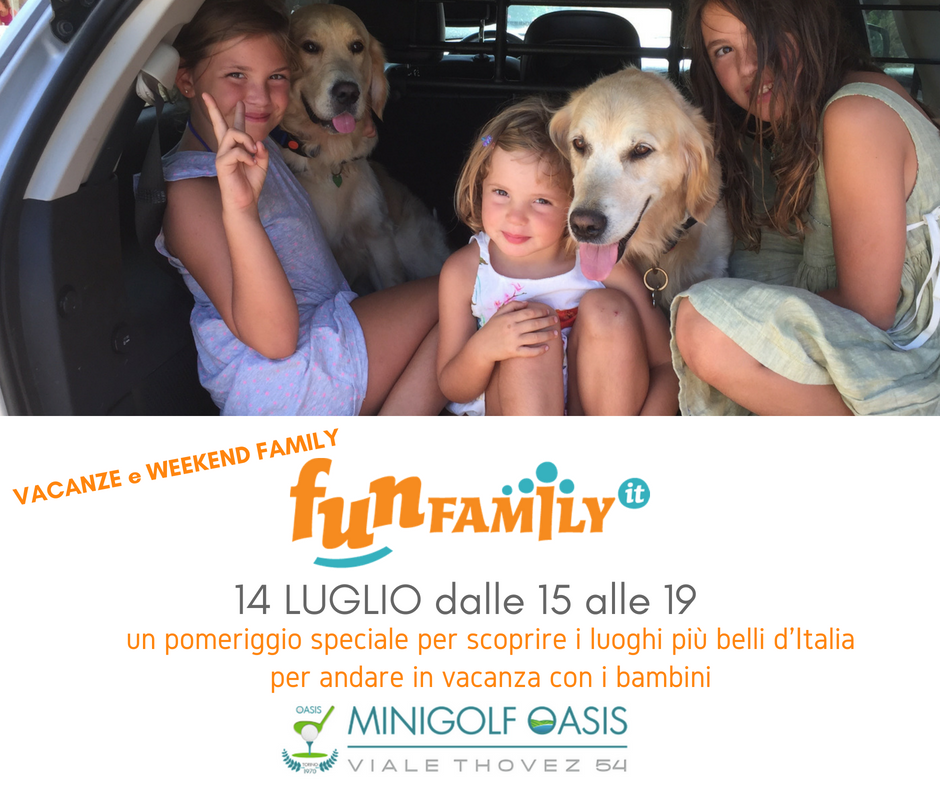 State ancora pianificando le vostra vacanza di famiglia? Venite oggi pomeriggio al Minigolf Oasis di Torino e vi aiuterò a trovare la soluzione giusta che vi farà anche risparmiare grazie a <a href="/Viviparchi/">Viviparchi</a> #vacanzeconbambini #funfamily #viaggiperfamiglie