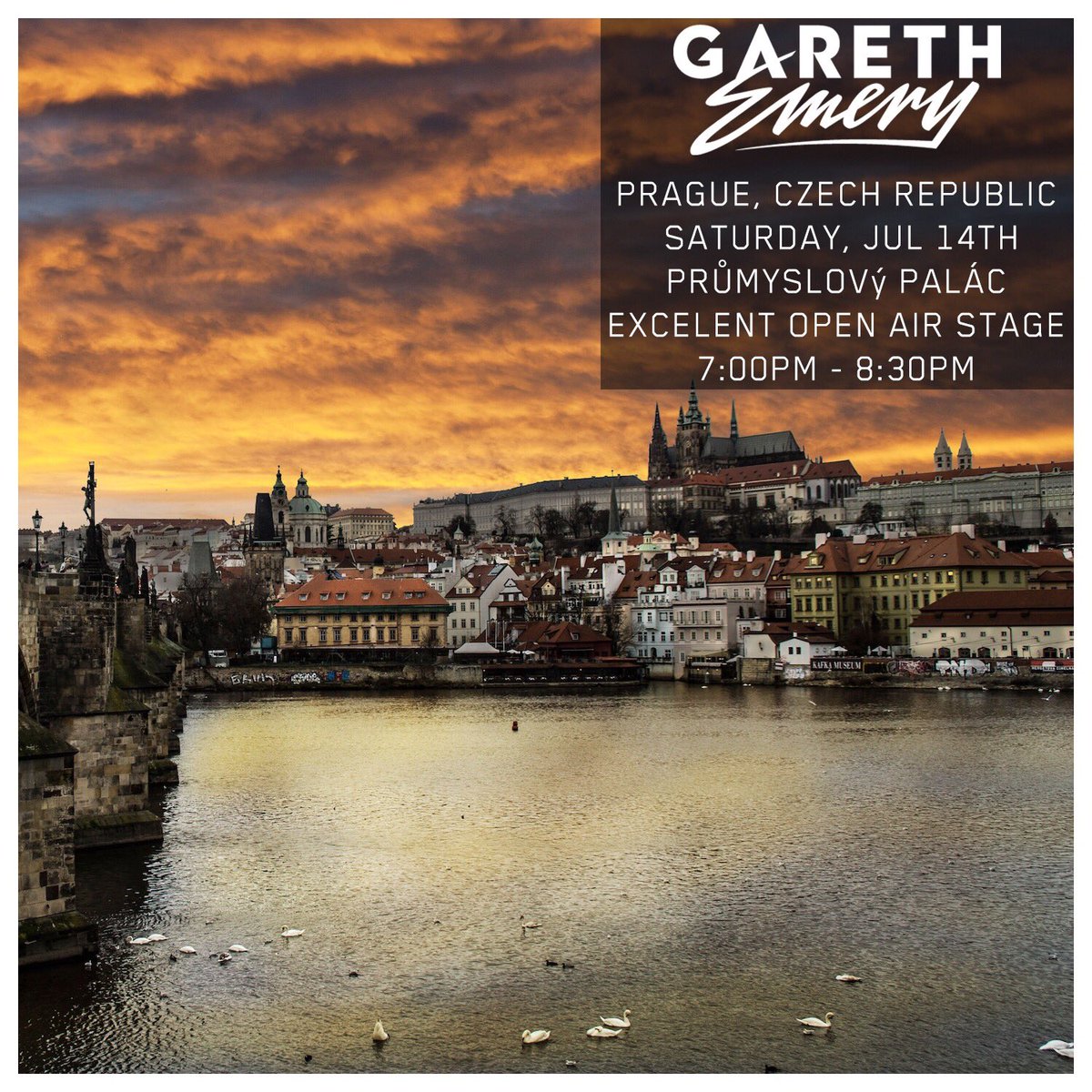 Prague! See you guys today 🙌  - Team GE https://t.co/lgk62SN7N6