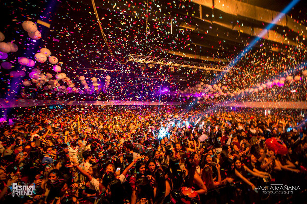 Un año atrás en la festival friend pasada. Este año no podes faltar 💣💣💣