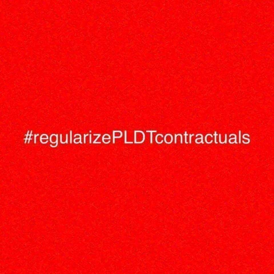 Irishveth's tweet photo. #RegularizePLDTContractuals https://t.co/DroaQfZjD0