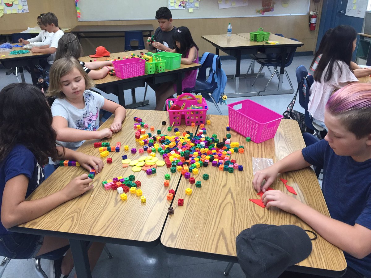 ricekrisz's tweet photo. When they say they haven't "played" in math since 1st grade...Starting the day with play! @CoriOrlando1 @AyeLilLass @lspracklen2 @SimiValleyUSD  #18daysSV #LearnOutLoud https://t.co/RyHQ2jIysP
