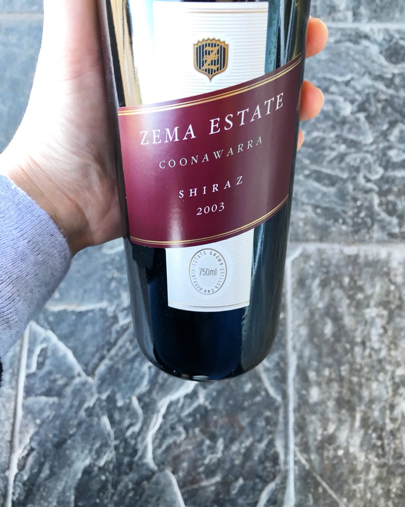 This Weekend 👉🏻 2003 Shiraz
Pop into Cellar Door for a free taste along with our new vintage releases. Open 10-4pm Saturday &amp; Sunday.
#zemaestate #museumwine #shiraz #cellardwellers #coonawarra