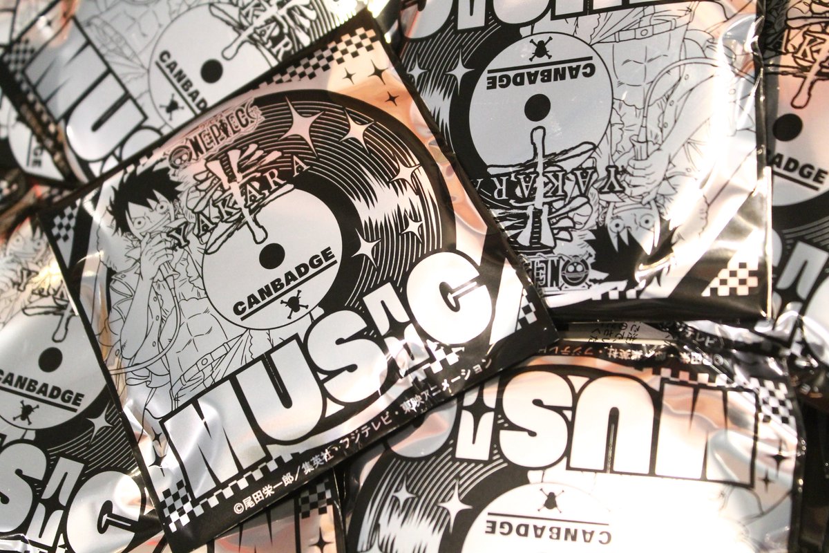 ワンピース 麦わらストア 限定 輩 缶バッジ 第15弾 MUSIC ロー