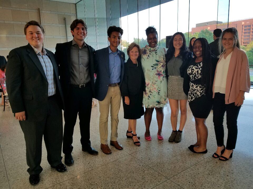 D_Summerville's tweet image. Our @YMCA Youth and Government Secs. of State at @NASSorg in #PHL to talk Youth Voting!

Trinity Hunter #AL
Ranetra Rhodes #IN @IndianaYMCAs
Isaac Jarboe #KY @KYYMCA
Charlie Schumer #MN @mnymcayig 
Tiffany Kumar #NJ @njymca
Jake Mehari #CA @calymca
Kasey Roberts #PA @YMCAPAyag
