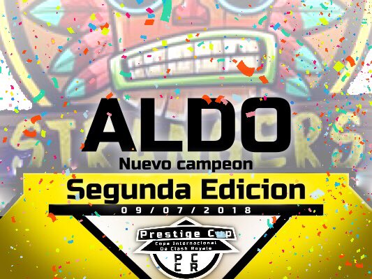 Concluimos la segunda edición de la copa individual dando como ganador a <a href="/AldoTrevio3/">Aldo Treviño</a> Muchas Felicidades!