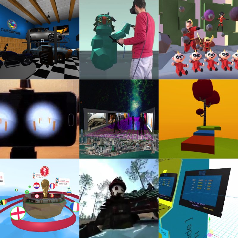 A Week of A-Frame 116 - 119! <a href="/tlaukkan/">Tommi Laukkanen</a> and elbobo cranking out components. Some mixed reality #supercrafting. And useful, an FOV reduction comfort component. aframe.io/blog/awoa-116-…