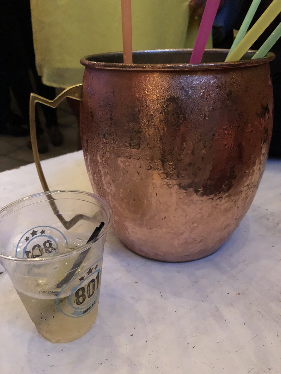 AndrewSWeil's tweet photo. If only all Moscow Mules were served this way #MegaMule https://t.co/A86vnJJvxG