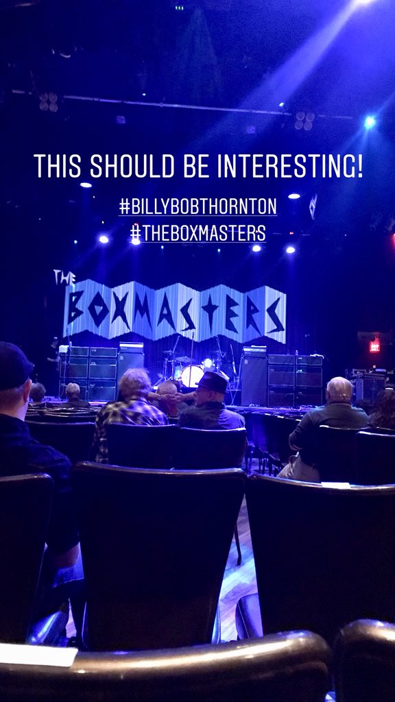 HauteShotsVegas's tweet image. #theboxmasters #billybobthornton