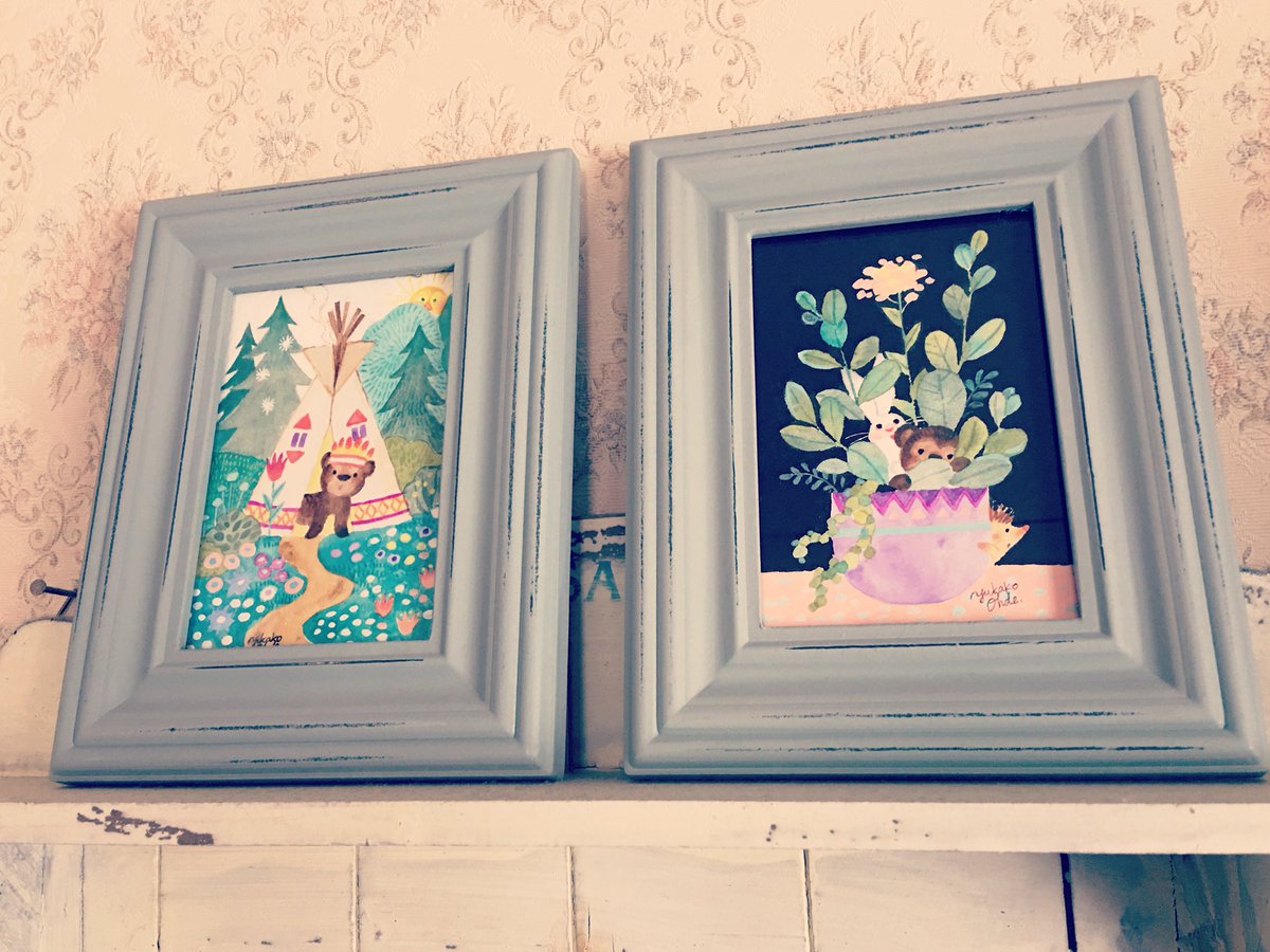 おおでゆかこ 原画 飛行機