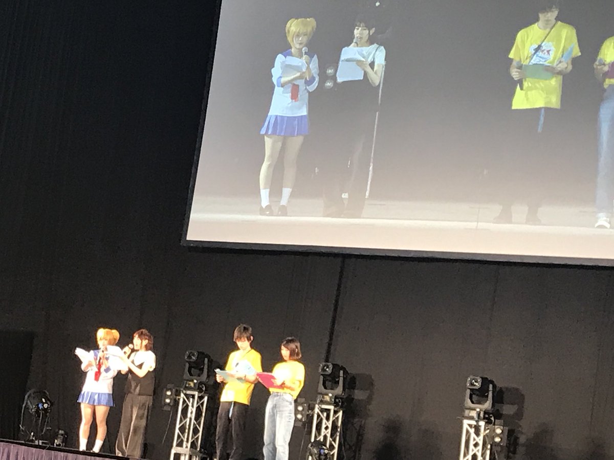 JJC_iryo's tweet photo. ステージにポプ子が👀✨‼️
＃NSG夏フェス https://t.co/ganemyi42A