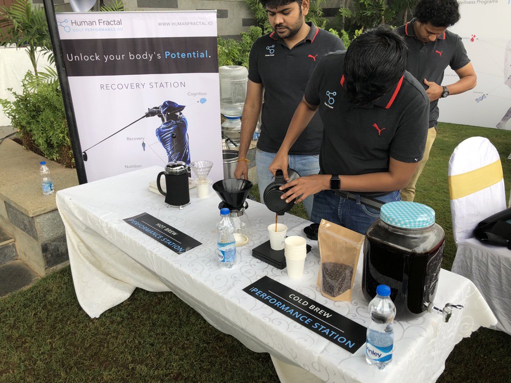 humanfractal_ai's tweet photo. Human Fractal Golf Performance Kiosk is live @p_golfshire for The Prestige Masters Series. https://t.co/ycPdB9iKdH