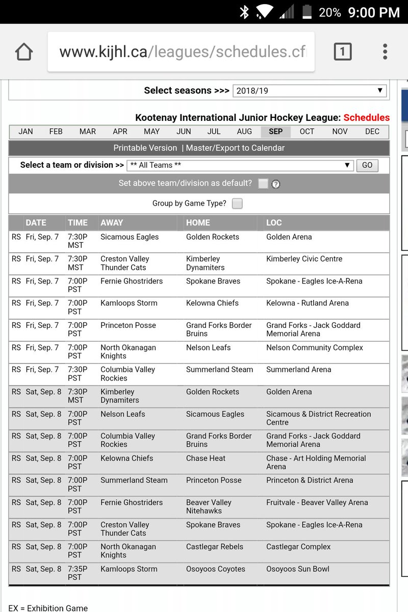 lockhartjosh83's tweet image. Hey everyone look! The @KIJHL schedule is being posted!!! #KIJHL