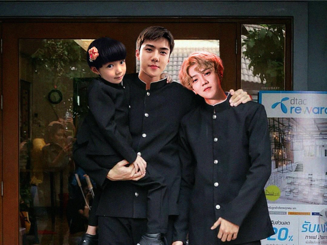 Oh Family
Sehun Oh - Luhan Oh - Chris Oh😍
#鹿勋 #HUNHAN  #selu #sehun #luhan #hunhanshipper