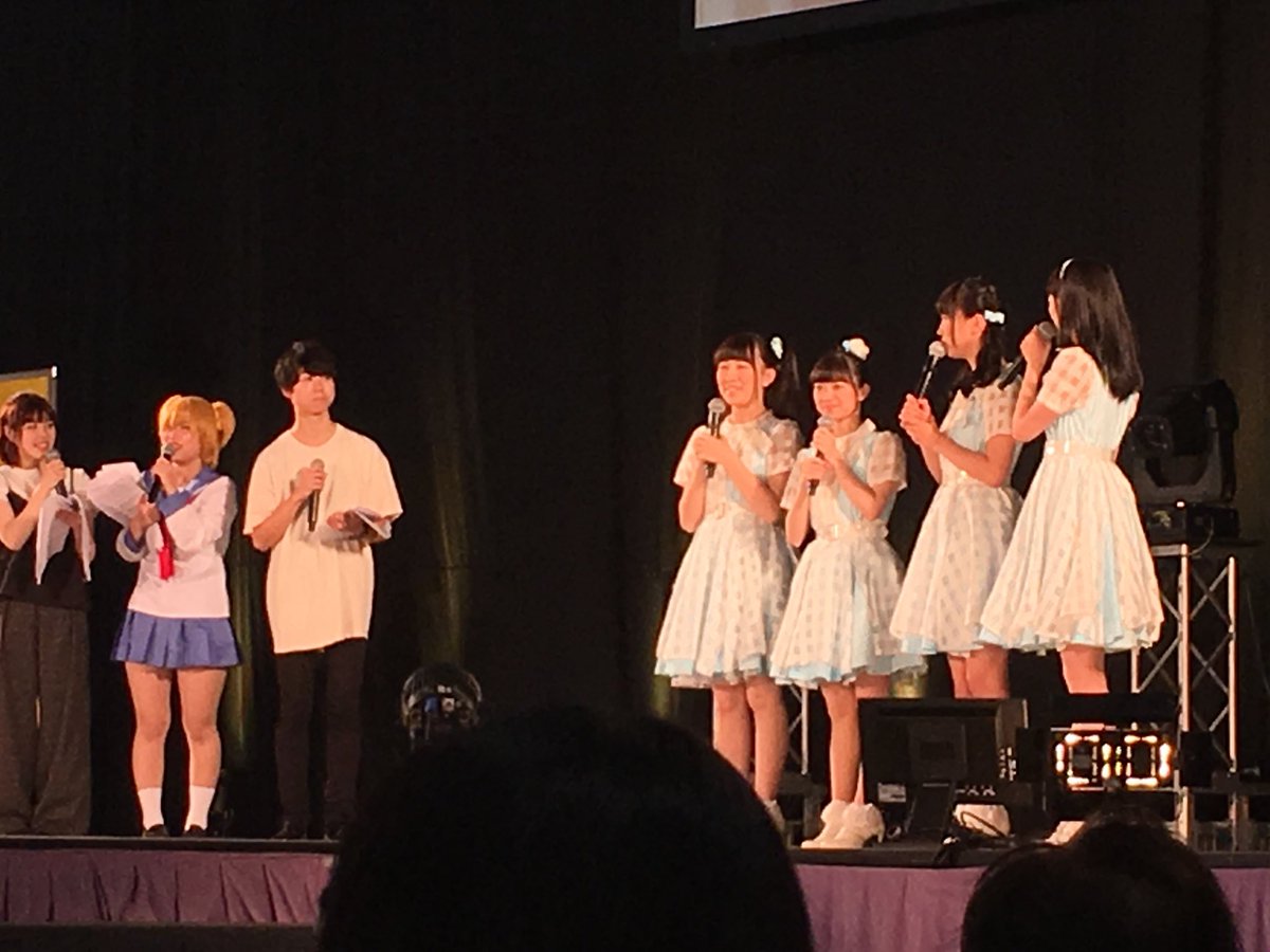 JJC_joho's tweet photo. メインステージにてリューティストが登場です！
これからじゃんけん大会です！ https://t.co/BNdIgRMcBT