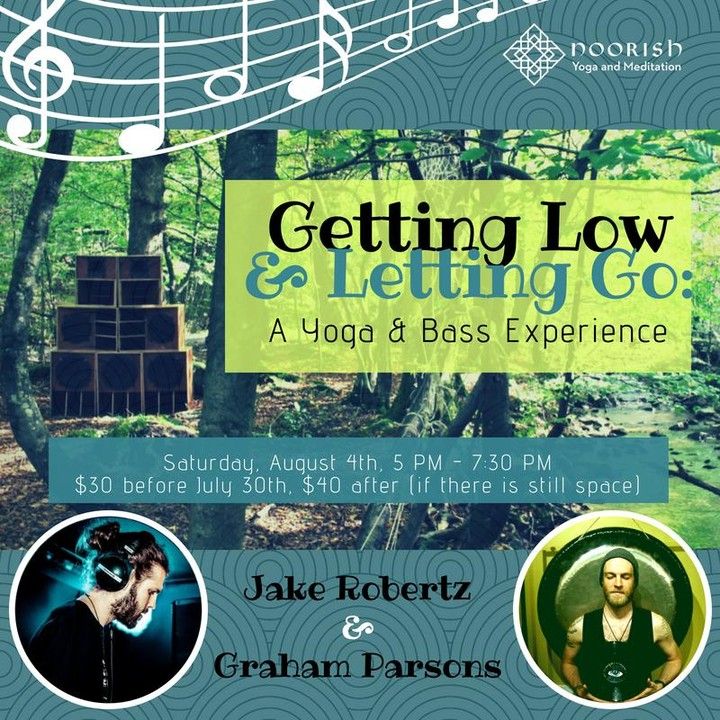 NoorishYoga's tweet photo. Join Graham and Jake for a sweaty blissed filled, bassy, yoga and dance journey.  Saturday August 4th at 5pm. $30 advance, $40 at the door
#yegyoga #yegfit #bassyoga #getlowandletgo https://t.co/kDobsLjjhG