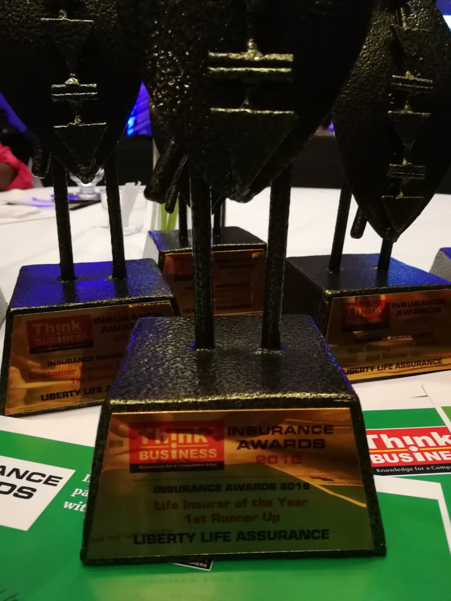 LibertyLifeKe's tweet photo. @LibertyLifeKe won 1st Runner Up Life Insurer of the Year Award. Thank you to our staff and our customers. #Thinkbusiness #Insuranceawards2018 https://t.co/exARXM2xy2