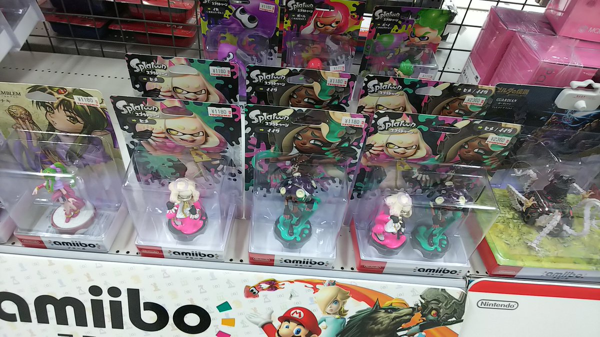 Depoツクモ札幌駅前店 Ar Twitter Amiibo イイダ ヒメ テンタクルズセット ヒメ イイダ 在庫あります