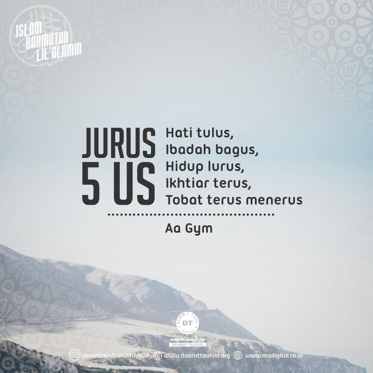 Abdullah Gymnastiar tweet media